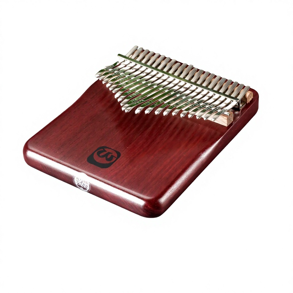 Musical Instrument Box - Waltert21 Fioletowy Kwiatowy Instrument Muzyczny Kalimba