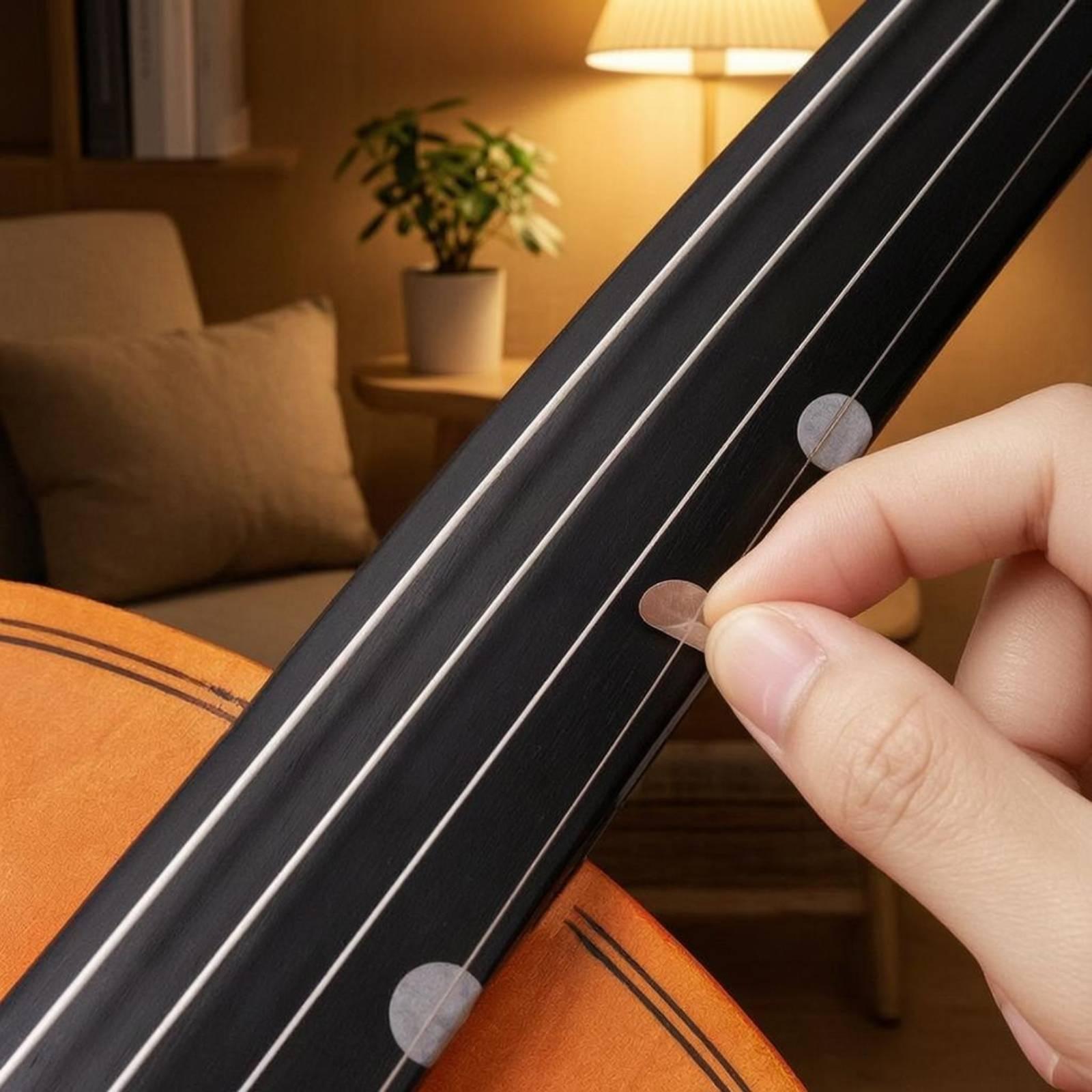 Musical Instrument Names - Taśma punktowa do nauki muzyki, znacznik