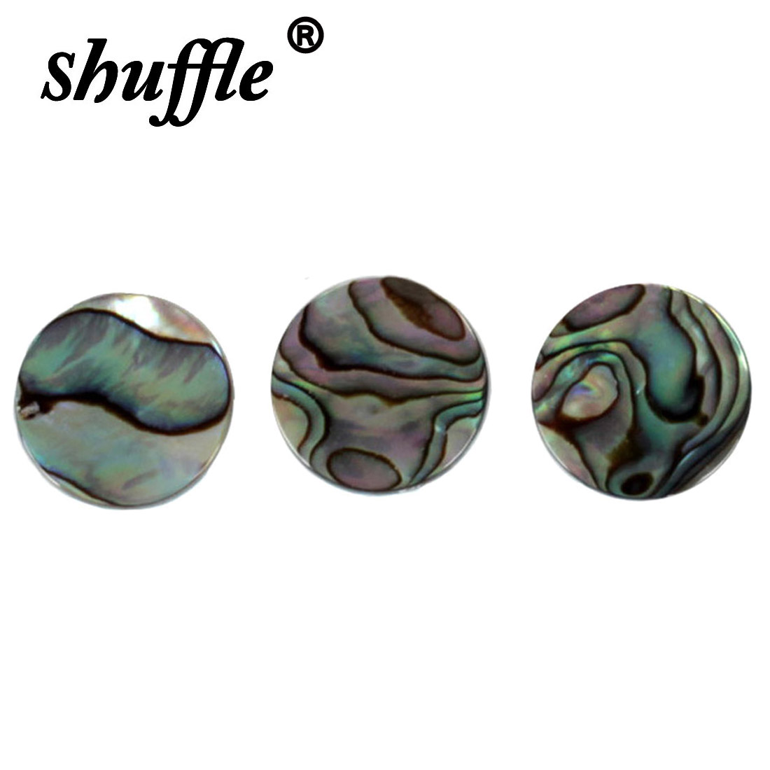 Musical Instrument Horn - 3 sztuk/zestaw trąbka Abalone Shell przyciski