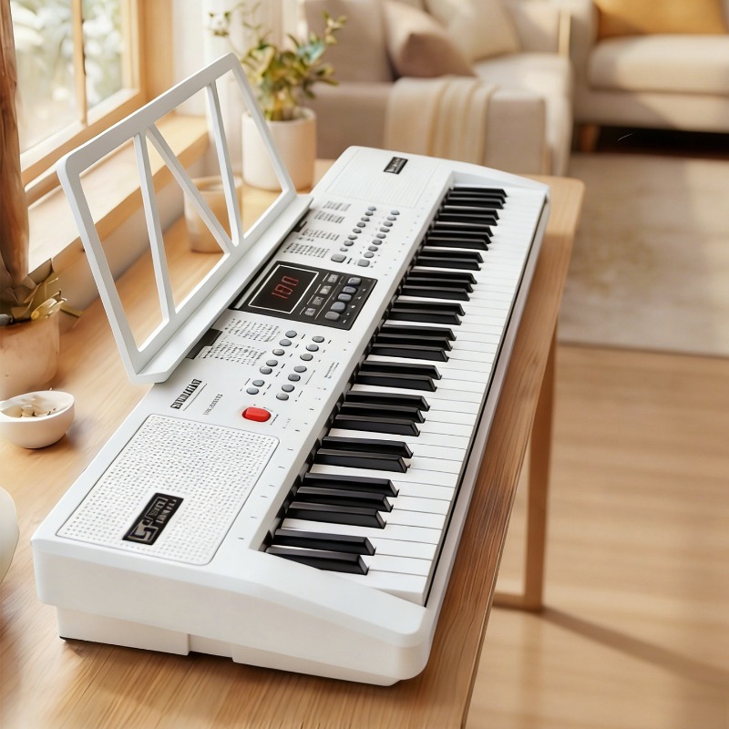 Musical Instrument Names - Klawiatura elektroniczna 61 klawiszy, wielofunkcyjne pianino