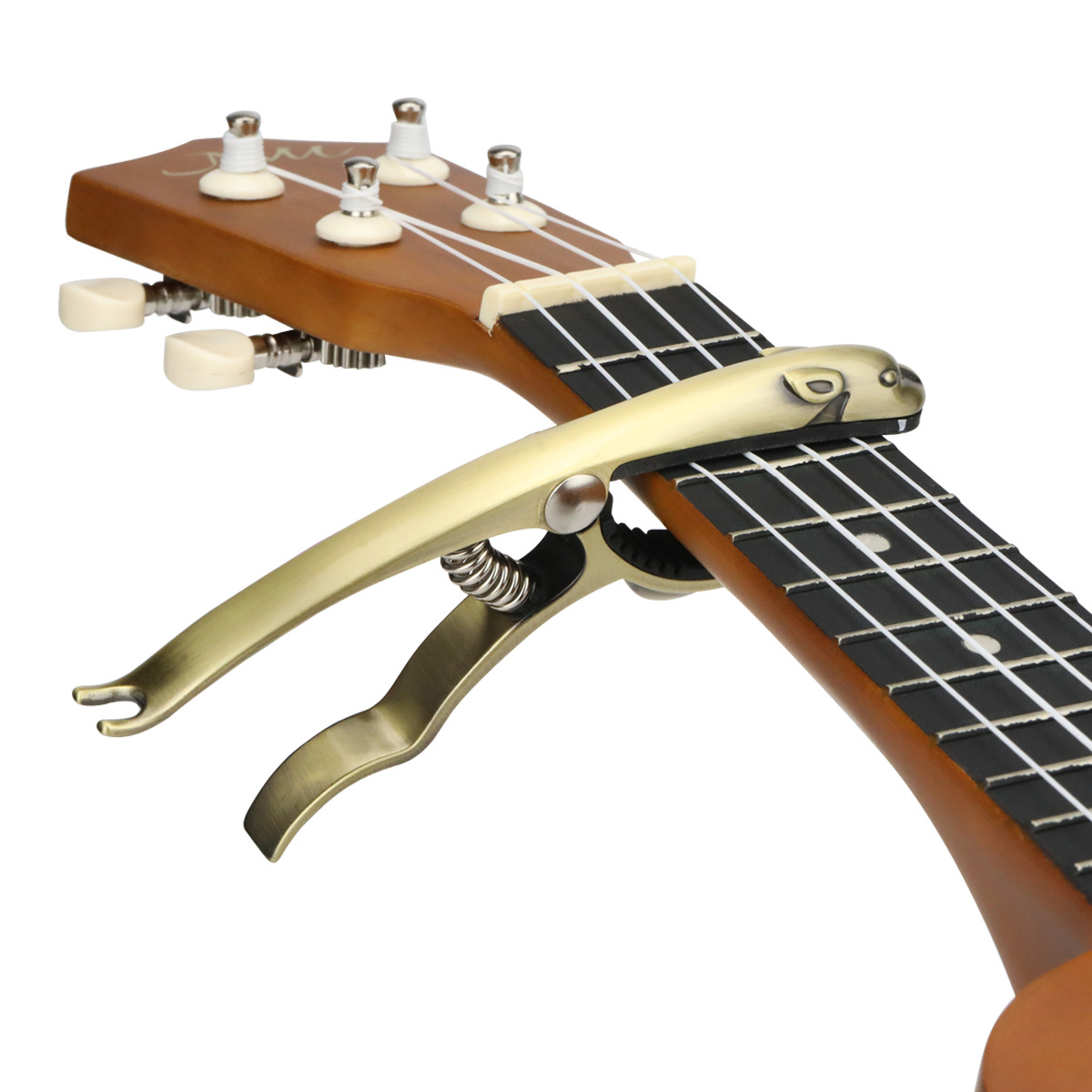 Musical Instrument Bass - Profesjonalny kapodaster do gitary metalowej, aluminiowy