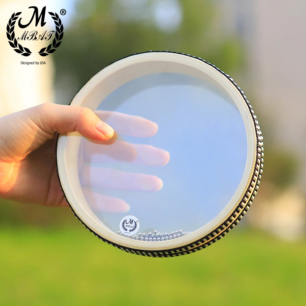 Djembe Hand Drum - M MBAT Ocean Wave Bead Hand
