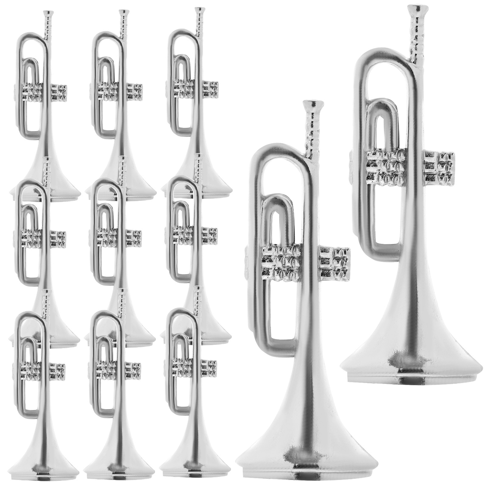 Musical Instrument Xmas Ornaments - 20 szt. świątecznych miniaturowych instrumentów muzycznych