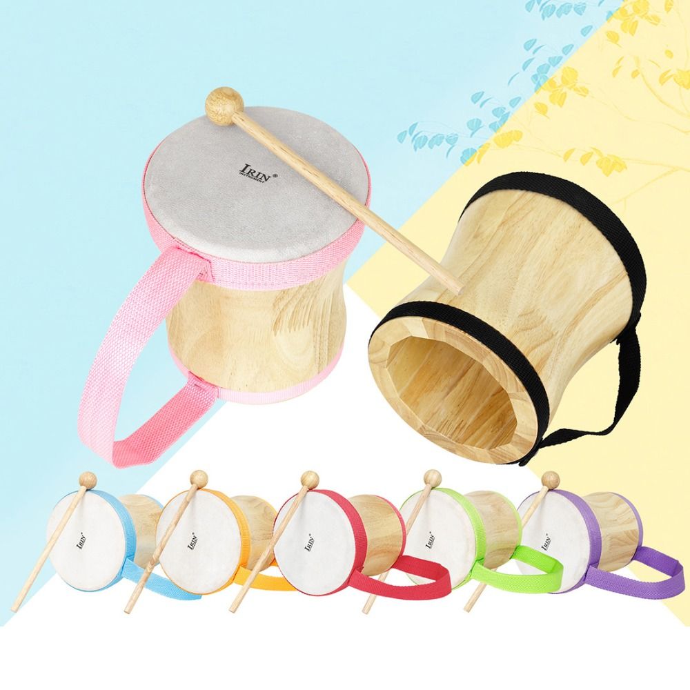 Drewniany bęben indyjski do wc – Tambourine Hand Drum recenzja i cena