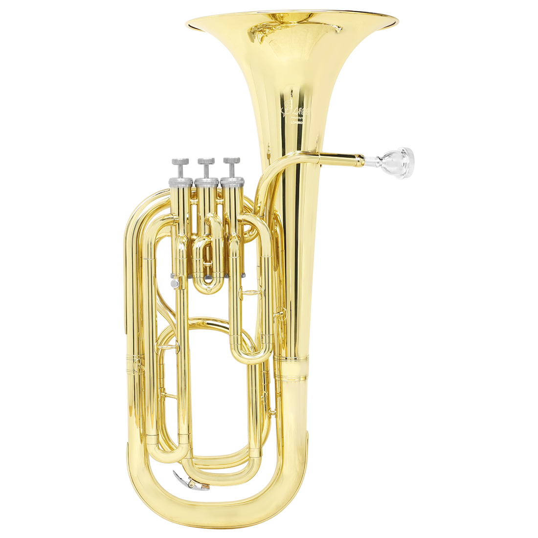 Trąbka barytonowa SLADE Bb, 3- – Musical Instrument Horn recenzja i cena