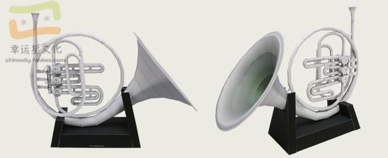 Model 3D instrumentu muzyczneg – Musical Instrument Horn recenzja i cena