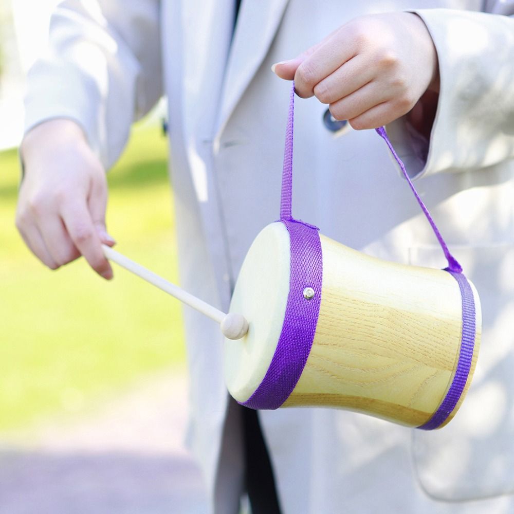 Drewniany bęben indyjski z owc – Tambourine Hand Drum recenzja i cena