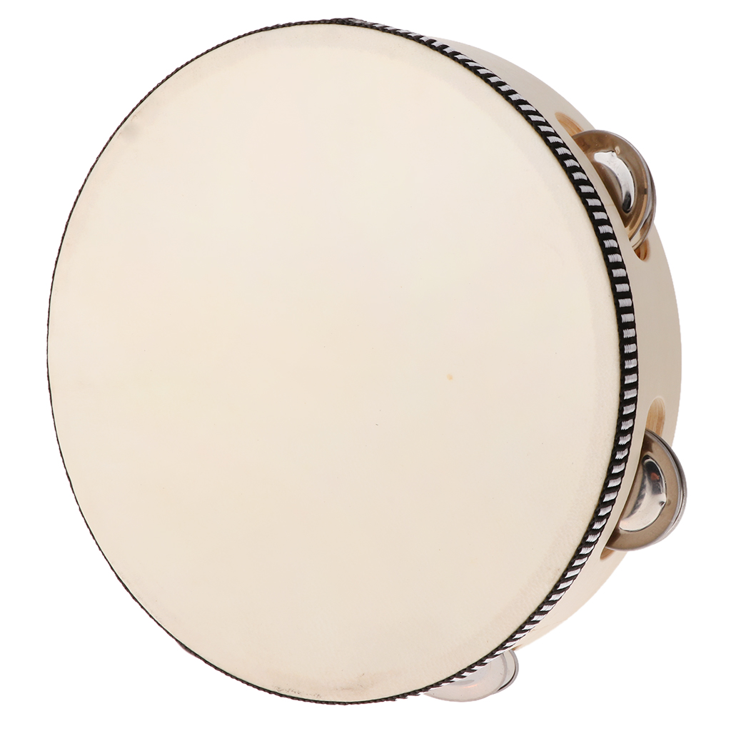 Drewniany tamburyn muzyczny in – Tambourine Hand Drum recenzja i cena