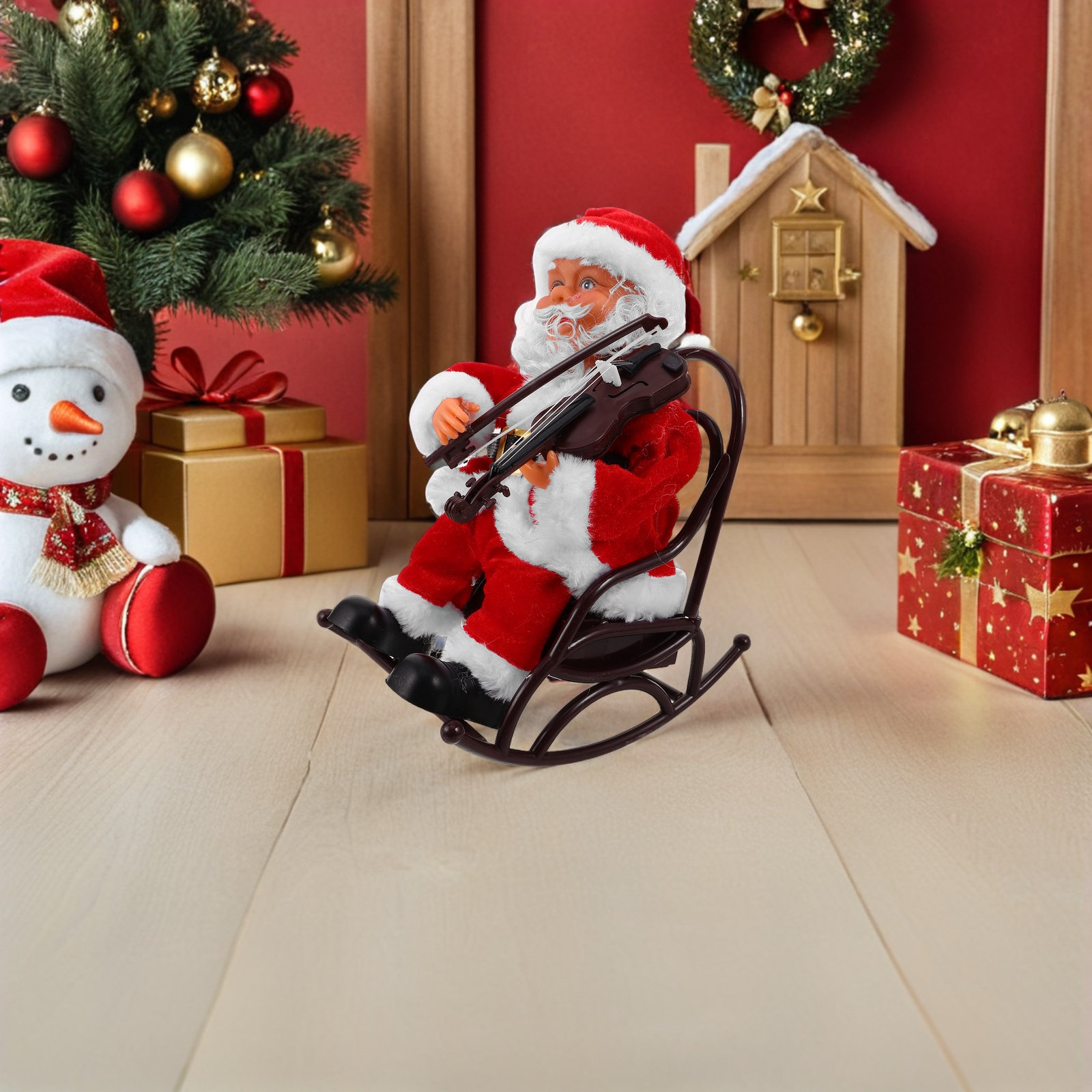 Uroczy elektryczny Święty Miko – Musical Instrument Xmas Ornaments recenzja i cena