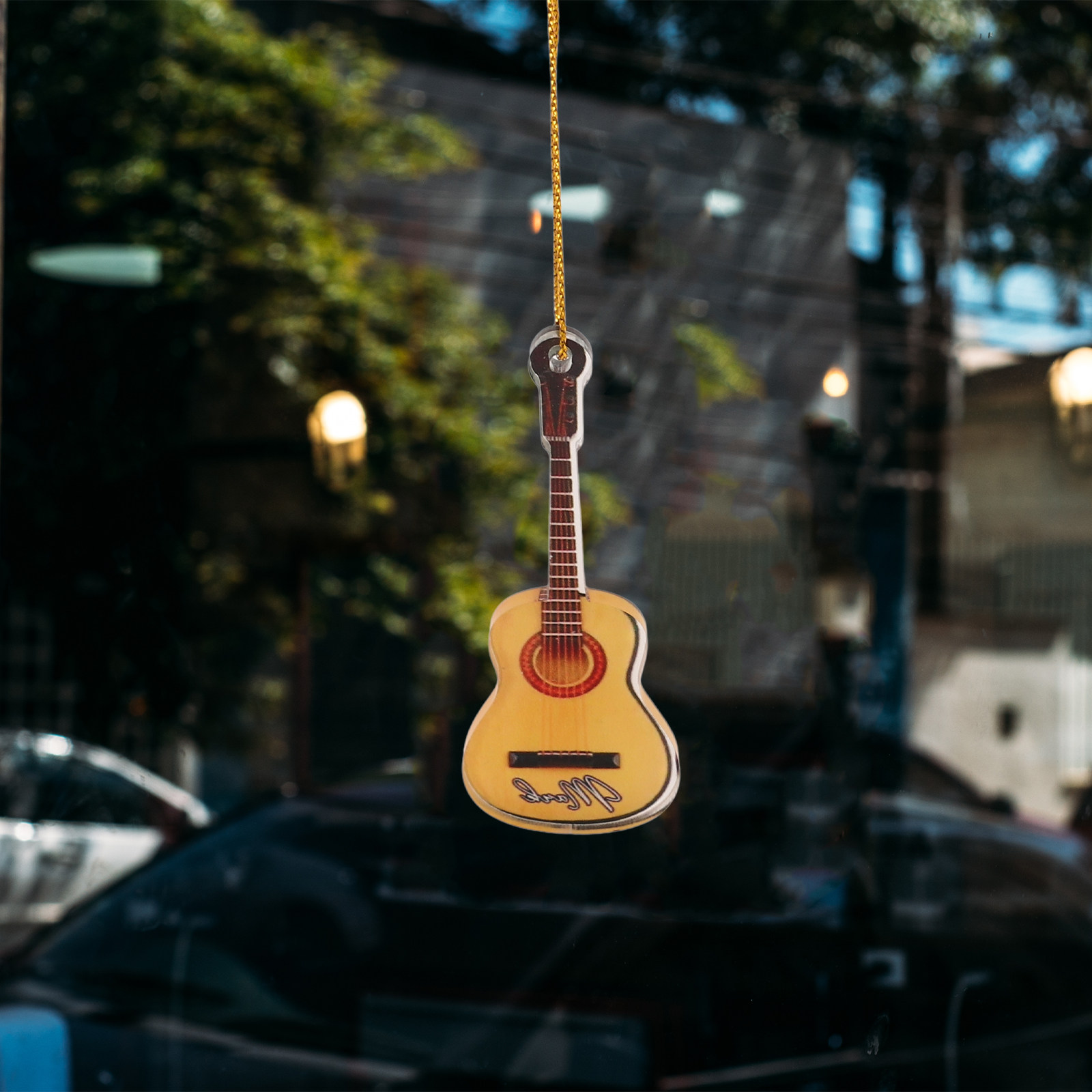 10 szt. Miniaturowych Gitar ja – Musical Instrument Xmas Ornaments recenzja i cena