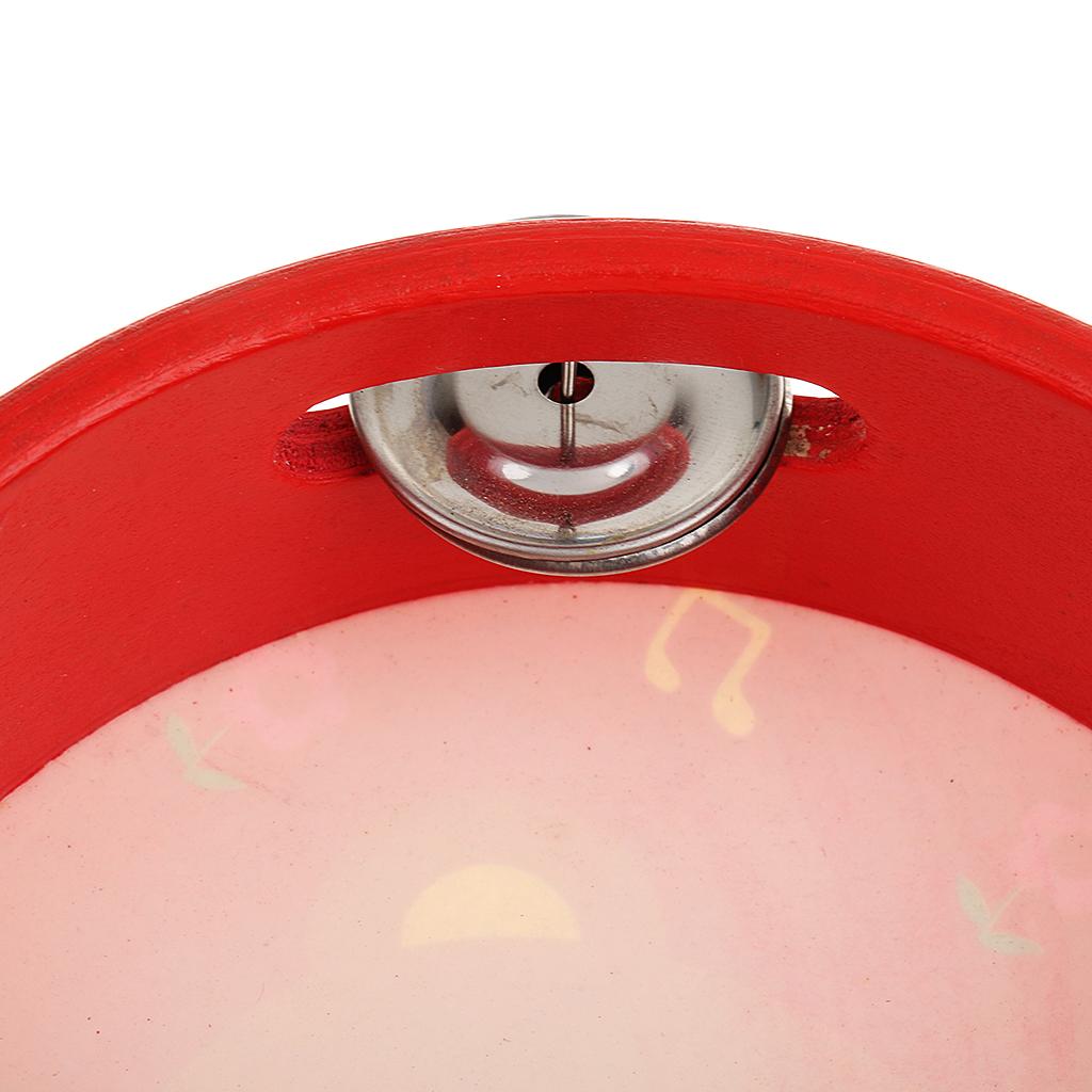 Dzwonek ręczny Drewniany Tambu – Tambourine Hand Drum recenzja i cena