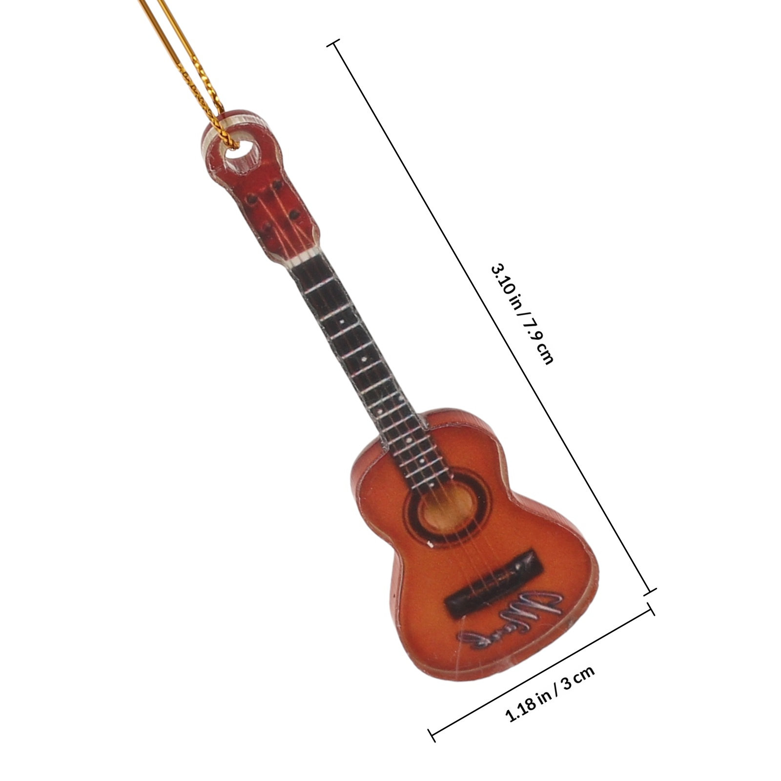 10 szt. miniaturowych gitar ja – Musical Instrument Xmas Ornaments recenzja i cena