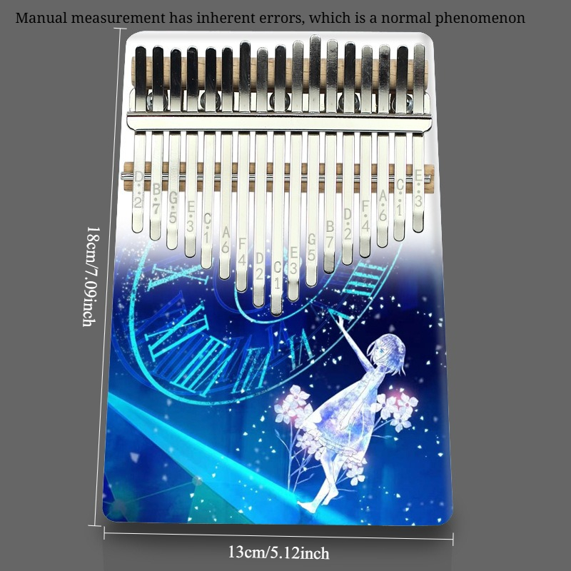 17-tonowa Kalimba Kolorowa Kla – Musical Instrument Names recenzja i cena