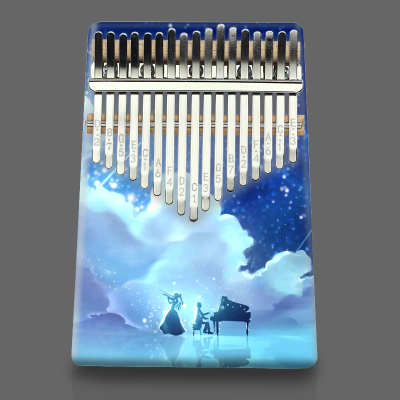 17-tonowa Kalimba Kolorowa Kla – Musical Instrument Names recenzja i cena