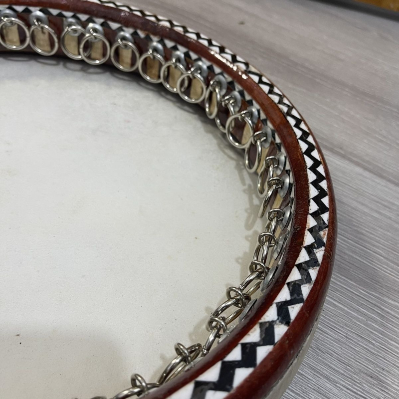 Drewniane tamburyny Xinjiang,  – Tambourine Hand Drum recenzja i cena