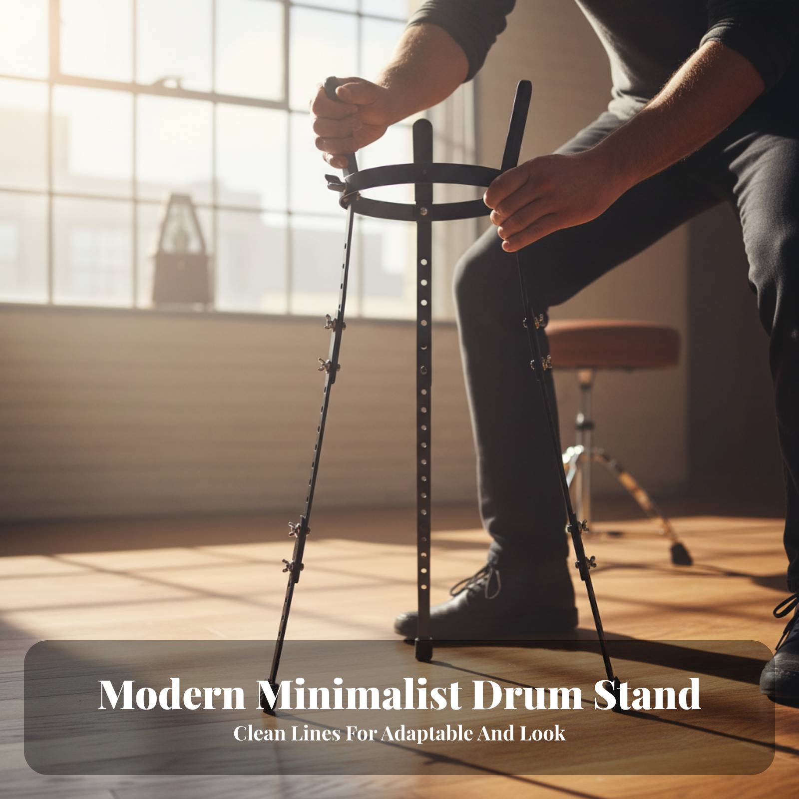 Stojak na djembe uniwersalny,  – Djembe Hand Drum recenzja i cena