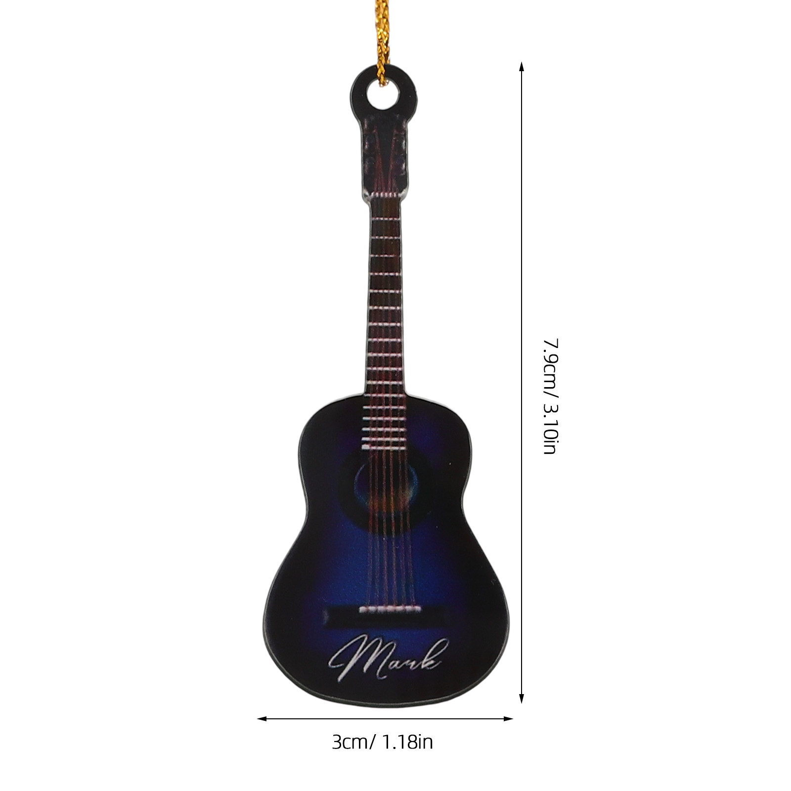 10 szt. Miniaturowe Gitary Ozd – Musical Instrument Xmas Ornaments recenzja i cena
