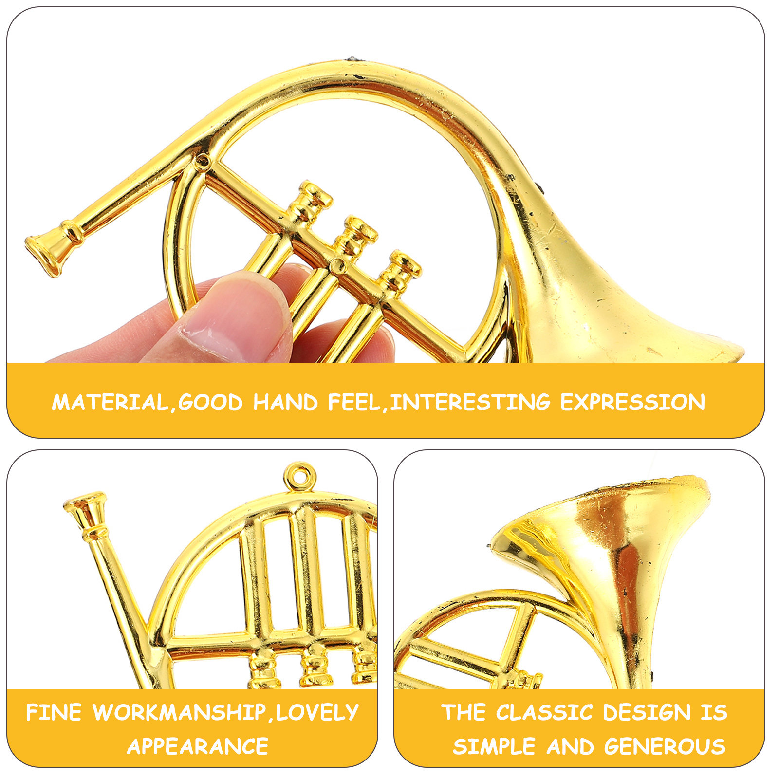12 szt. miniaturowych instrume – Musical Instrument Xmas Ornaments recenzja i cena