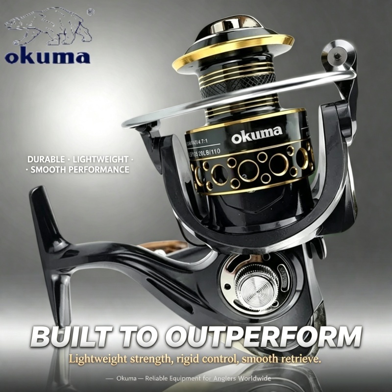 OKUMA-Kołowrotek spinningowy,  – Djembe Hand Drum recenzja i cena