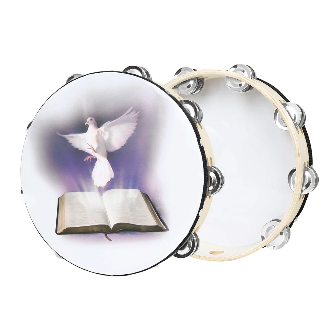 M MBAT 10-calowy tamburyn drew – Tambourine Hand Drum recenzja i cena