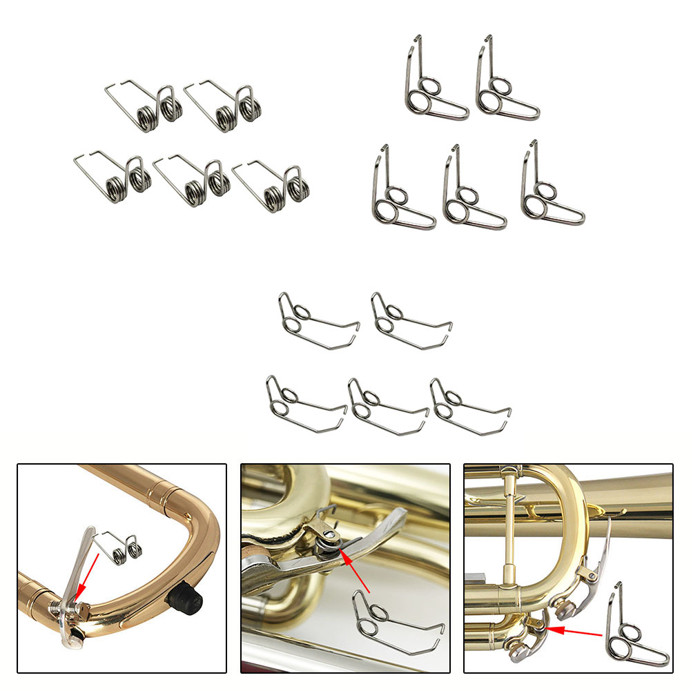 5 szt. Żelazne sprężyny zaworo – Musical Instrument Horn recenzja i cena