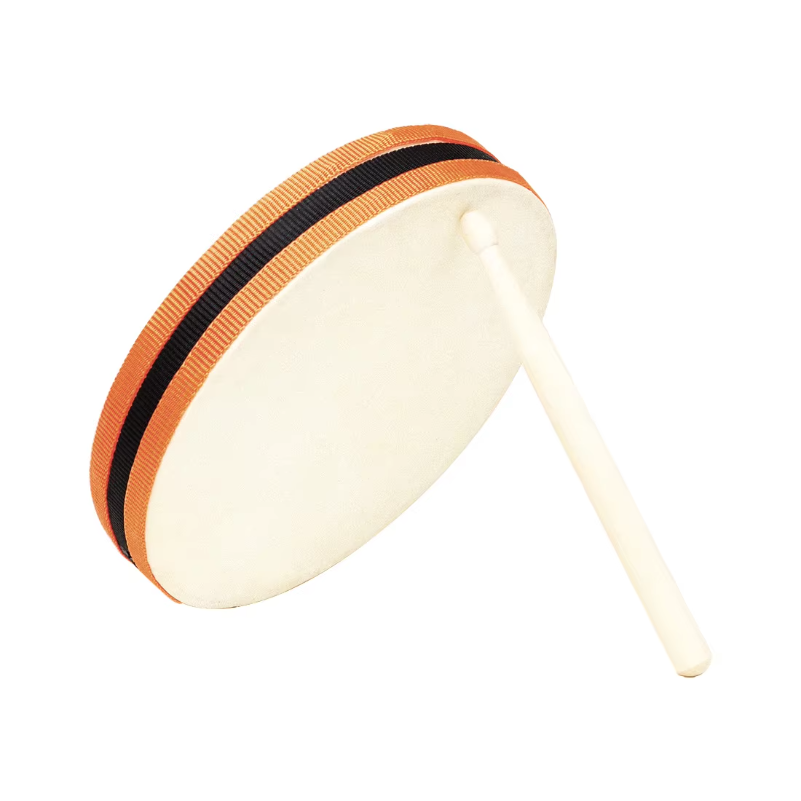Bębenek ręczny dwustronny z pa – Tambourine Hand Drum recenzja i cena